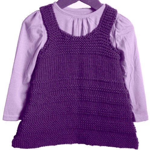 comment tricoter robe bebe
