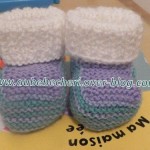 modele chausson bébé tricot facile gratuit #15