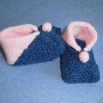 modele chausson bébé tricot facile gratuit #7
