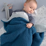 modele de couverture tricot pour bebe gratuit #15