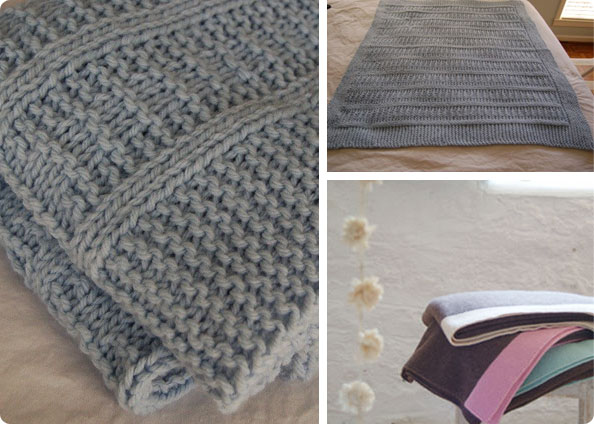 tricoter une couverture pour bebe