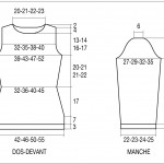 modele pour tricoter un gilet #15