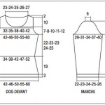 modele pour tricoter un gilet #17