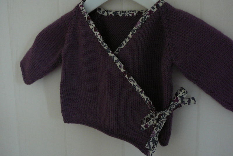 comment tricoter cache coeur