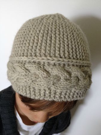 modele tricot bonnet torsade gratuit