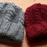 modele tricot bonnet femme torsade #12