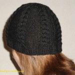 modele tricot bonnet femme torsade #15