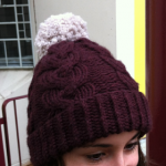 modele tricot bonnet femme torsade #6