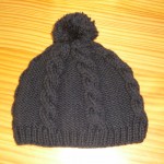 modele tricot bonnet femme torsade #9