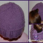 modele tricot bonnet gratuit phildar #13