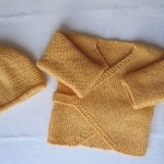 modele tricot bébé cache coeur #15