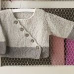 modele tricot bébé cache coeur #4