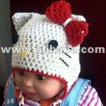 modele tricot chausson hello kitty #7