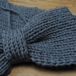 modele tricot echarpe jersey #2