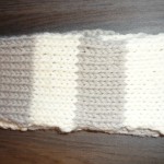 modele tricot echarpe jersey #4