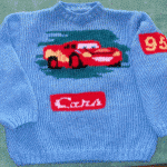 modele tricot facile the cars #4