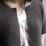 modele tricot gilet facile #18