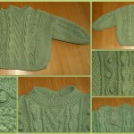 modele tricot irlandais bebe #13