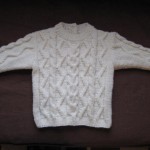 modele tricot irlandais bebe #14