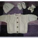 modele tricot irlandais bebe #17