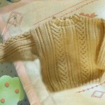 modele tricot irlandais bebe #2