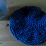 modèle tricot bonnet femme point mousse #17