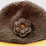 modèle tricot bonnet femme point mousse #5