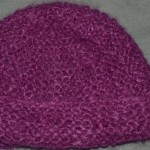 modèle tricot bonnet femme point mousse #7