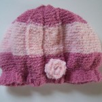 modèle tricot bonnet fille #12