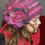 modèle tricot bonnet fille #15