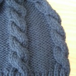 modèle tricot bonnet torsade femme #15