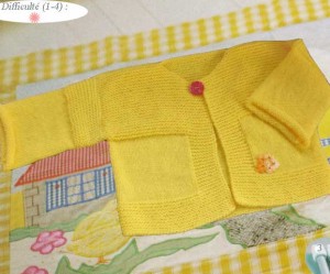 modèle tricot bébé débutant #18