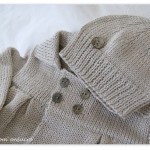 modèle tricot bébé en coton #14