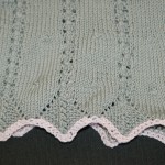 modèle tricot bébé en coton #6