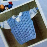 modèle tricot débardeur homme #10