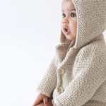 modèle tricot gilet layette #1