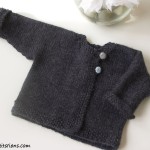 modèle tricot gilet layette #4