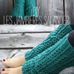 modèle tricot jambière #4