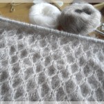 modèle tricot nid d abeille au #12