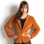 modèle tricot point de riz pull #15