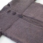 modèle tricot point de riz pull #4