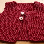 modèle tricot point de riz pull #7