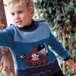 modèle tricot pull oui-oui #14