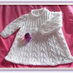 modèle tricot robe bébé #18