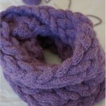 modèle tricot snood sarah #18