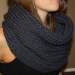 modèle tricot snood sarah #2