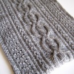 modèle tricot torsade lecon #10