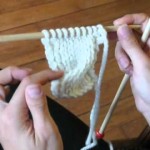 modèle tricot torsade lecon #5