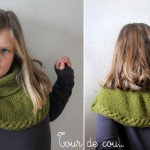 modèle tricot tour de cou bébé #2