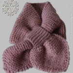 modèle tricot écharpe bébé #3